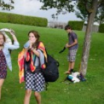 Essen, Schwimmen und Genießen